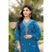 Picture of Bewitching Silk Light Sea Green Readymade Salwar Kameez