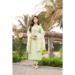 Picture of Fine Silk Beige Readymade Salwar Kameez