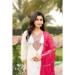 Picture of Well Formed Silk Ghost White Readymade Salwar Kameez