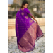 Picture of Amazing Silk Dark Magenta Saree