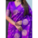 Picture of Amazing Silk Dark Magenta Saree