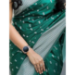 Picture of Well Formed Silk Sea Green Saree
