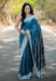 Picture of Grand Silk Teal Saree