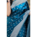 Picture of Grand Silk Teal Saree