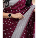Picture of Graceful Silk Saddle Brown Saree