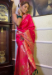 Picture of Pleasing Silk Hot Pink Saree