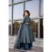 Picture of Rayon Dark Slate Grey Readymade Salwar Kameez