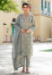 Picture of Superb Cotton Dark Grey Readymade Salwar Kameez