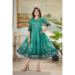 Picture of Excellent Chiffon Light Sea Green Readymade Gown
