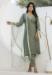 Picture of Beauteous Silk Dark Slate Grey Readymade Salwar Kameez