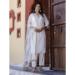 Picture of Well Formed Silk Azure Readymade Salwar Kameez