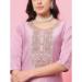 Picture of Silk Light Steel Blue Readymade Salwar Kameez