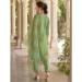 Picture of Silk Dark Olive Green Readymade Salwar Kameez