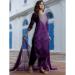Picture of Lovely Silk Purple Readymade Salwar Kameez