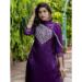 Picture of Lovely Silk Purple Readymade Salwar Kameez