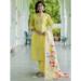 Picture of Amazing Silk Tan Readymade Salwar Kameez