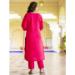 Picture of Exquisite Silk Crimson Readymade Salwar Kameez