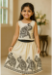 Picture of Lovely Linen & Silk Azure Kids Lehenga Choli