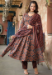 Picture of Classy Rayon Tan Readymade Salwar Kameez
