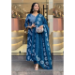 Picture of Taking Rayon Navy Blue Readymade Salwar Kameez