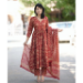 Picture of Ideal Rayon Maroon Readymade Salwar Kameez
