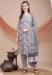 Picture of Cotton Light Slate Grey Readymade Salwar Kameez