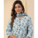 Picture of Nice Cotton Slate Grey Readymade Salwar Kameez
