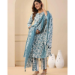 Picture of Nice Cotton Slate Grey Readymade Salwar Kameez