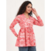 Picture of Rayon & Cotton Light Coral Kurtis And Tunic