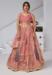 Picture of Beauteous Silk Rosy Brown Lehenga Choli