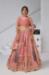 Picture of Beauteous Silk Rosy Brown Lehenga Choli
