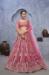 Picture of Well Formed Silk Rosy Brown Lehenga Choli