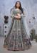 Picture of Magnificent Silk Light Slate Grey Lehenga Choli