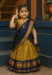 Picture of Stunning Linen & Silk Peru Kids Lehenga Choli