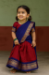 Picture of Alluring Linen & Silk Maroon Kids Lehenga Choli