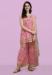 Picture of Sublime Georgette Rosy Brown Readymade Salwar Kameez