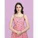 Picture of Sublime Georgette Rosy Brown Readymade Salwar Kameez