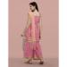 Picture of Excellent Georgette Rosy Brown Readymade Salwar Kameez