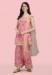 Picture of Georgette Pale Violet Red Readymade Salwar Kameez