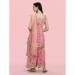 Picture of Georgette Pale Violet Red Readymade Salwar Kameez
