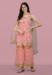 Picture of Georgette Dark Salmon Readymade Salwar Kameez