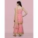 Picture of Georgette Pale Violet Red Readymade Salwar Kameez
