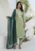 Picture of Magnificent Silk Dark Sea Green Readymade Salwar Kameez