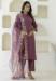 Picture of Shapely Silk Purple Readymade Salwar Kameez