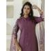 Picture of Shapely Silk Purple Readymade Salwar Kameez