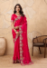 Picture of Radiant Chiffon Crimson Saree