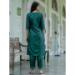 Picture of Sublime Silk Dark Green Readymade Salwar Kameez