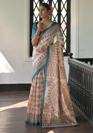 Picture of Delightful Silk Rosy Brown Saree