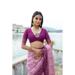 Picture of Sublime Silk Pink Saree
