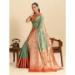 Picture of Elegant Silk Spring Green Saree